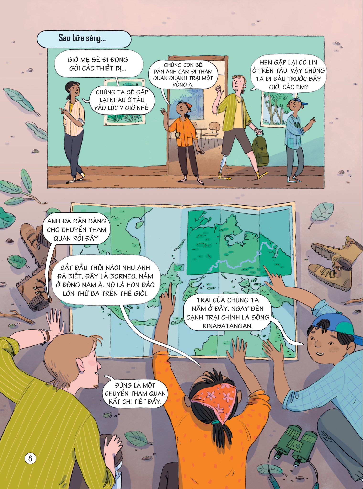 24 giờ trong rừng nhiệt đới