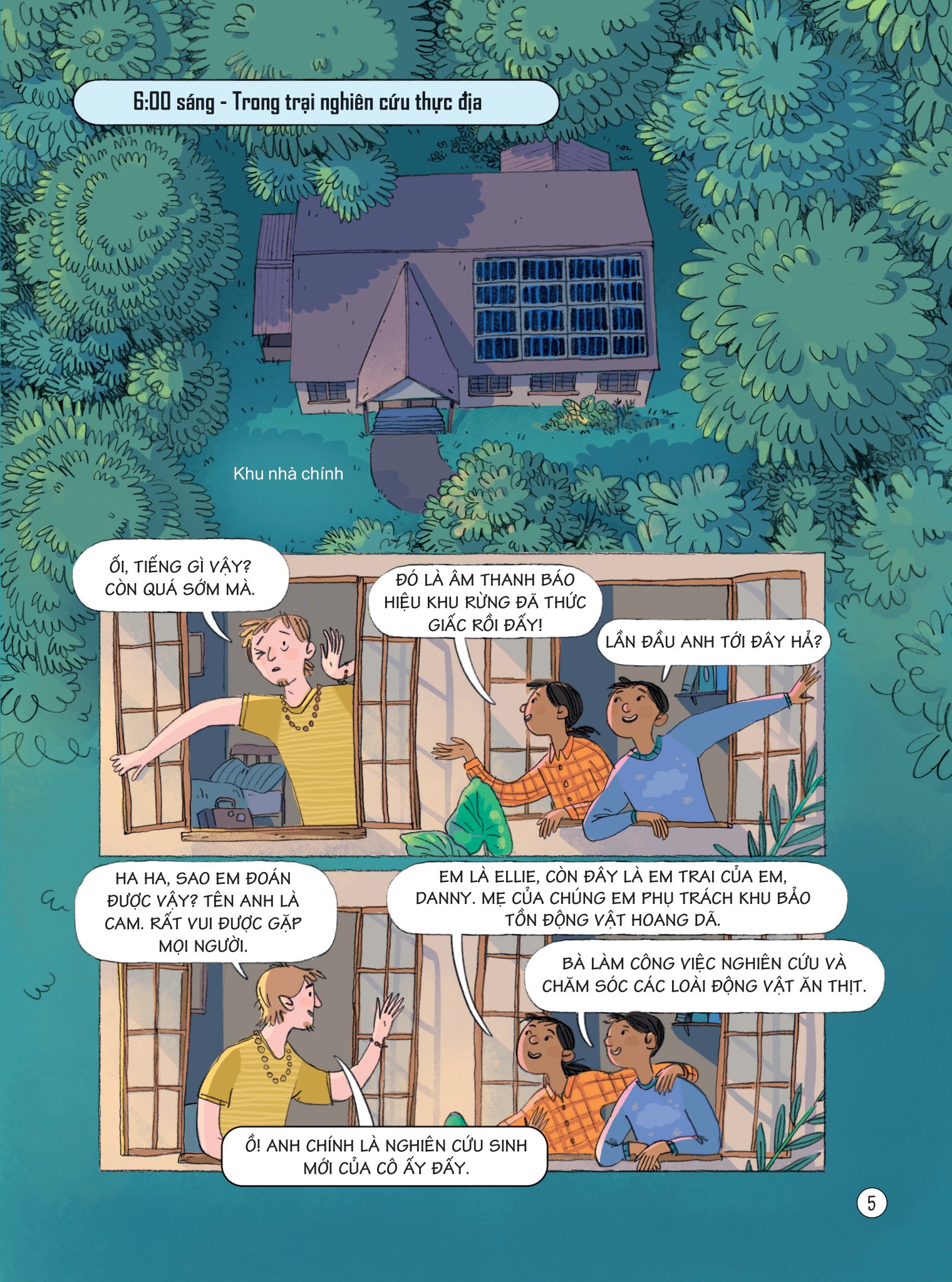 24 giờ trong rừng nhiệt đới