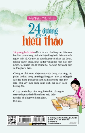 24 gương hiếu thảo - nhị thập tứ hiếu toàn tập (tái bản 2023)