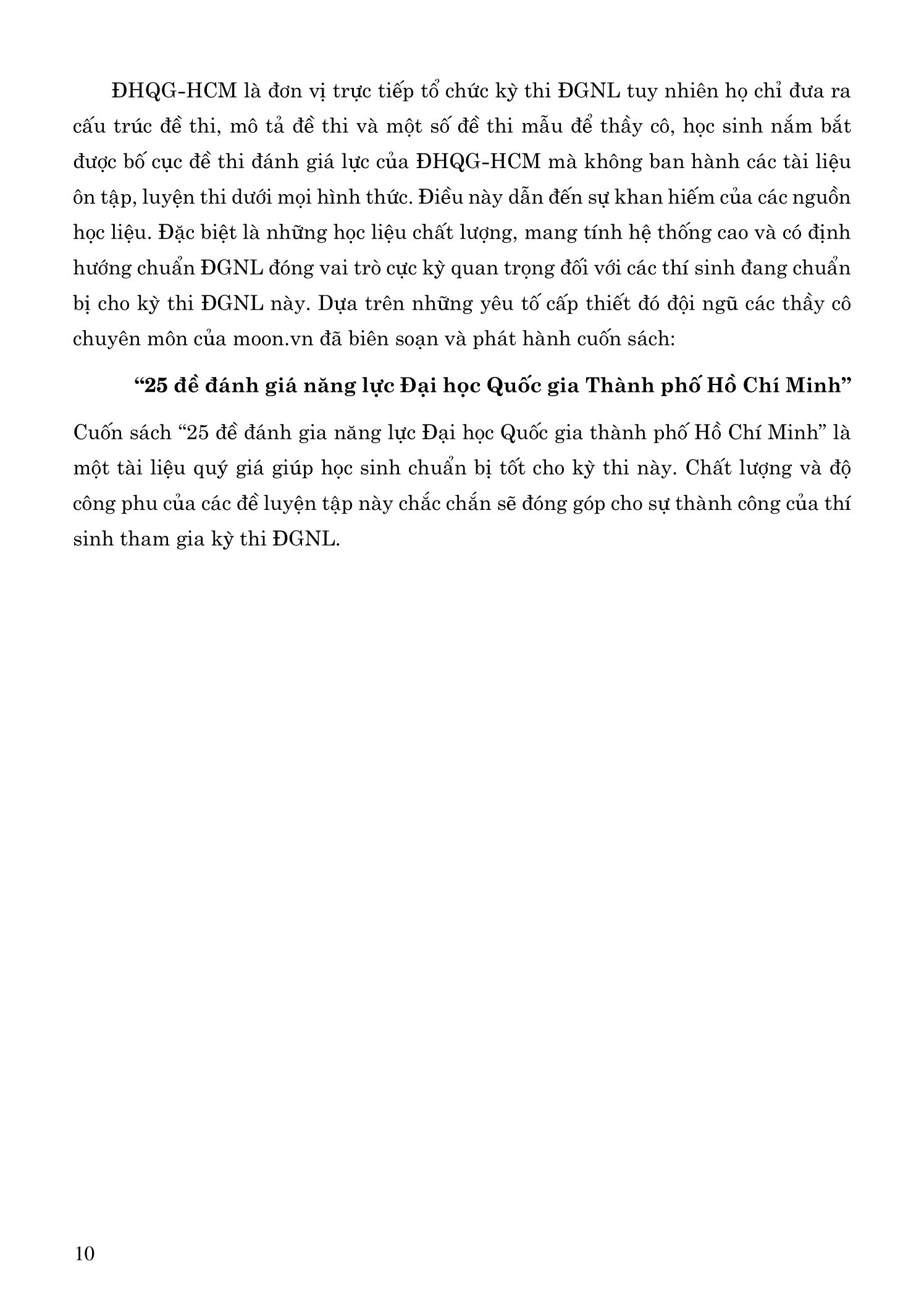 25 De Danh Gia Nang Luc Dai Hoc Quoc Gia Tp. Ho Chi Minh