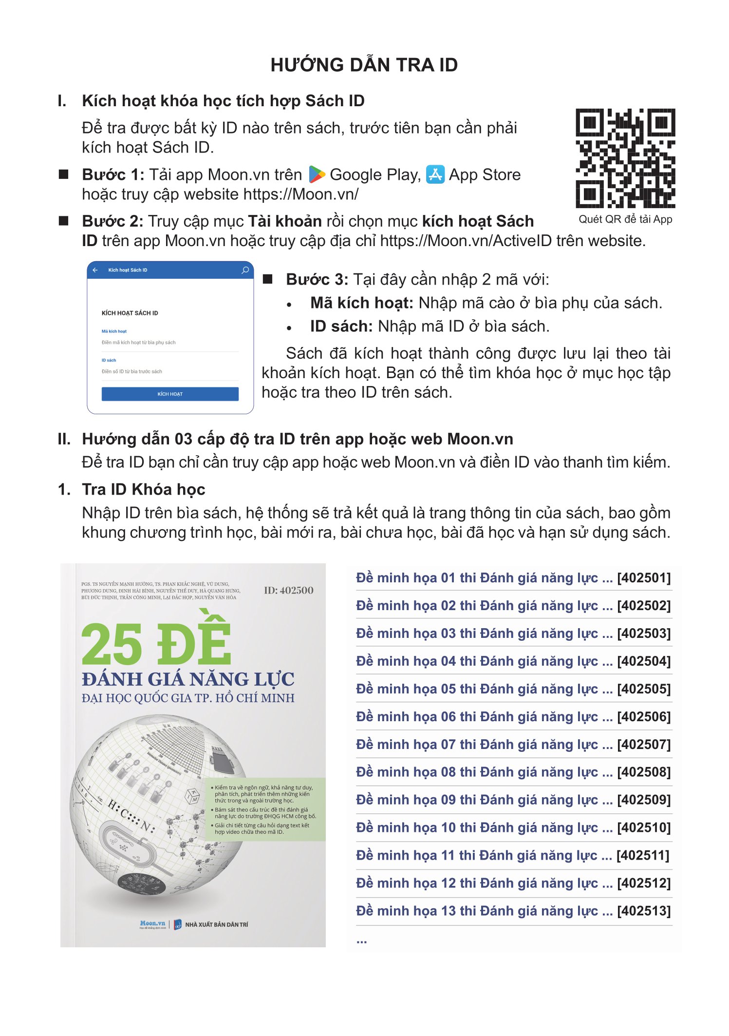 25 De Danh Gia Nang Luc Dai Hoc Quoc Gia Tp. Ho Chi Minh