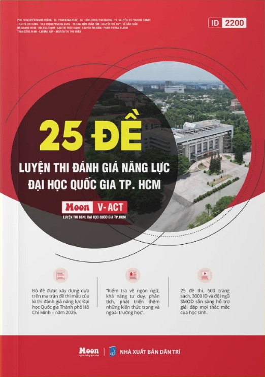 25 đề ôn thi đánh giá năng lực đại học quốc gia tp. hcm