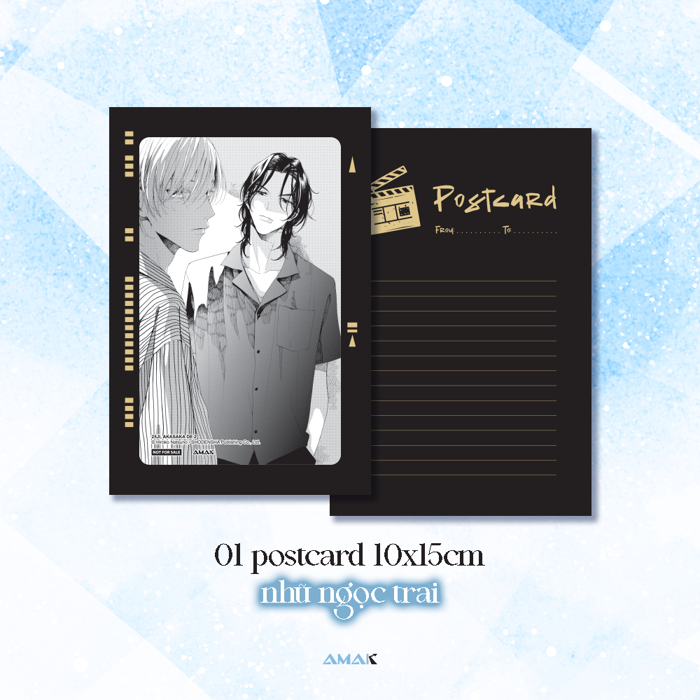 25 giờ, ở akasaka - at 25:00, in akasaka - tập 2 - tặng kèm postcard hai mặt phủ nhũ ánh trai