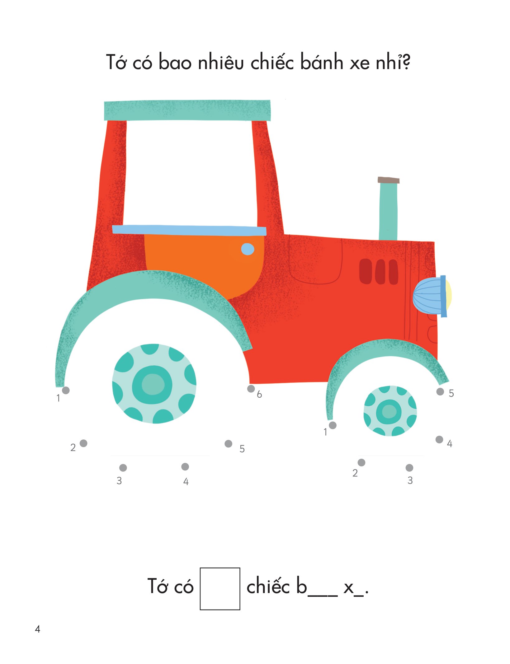 25++ hoạt động rèn luyện trí sáng tạo và tư duy cho trẻ - nối số và tô màu