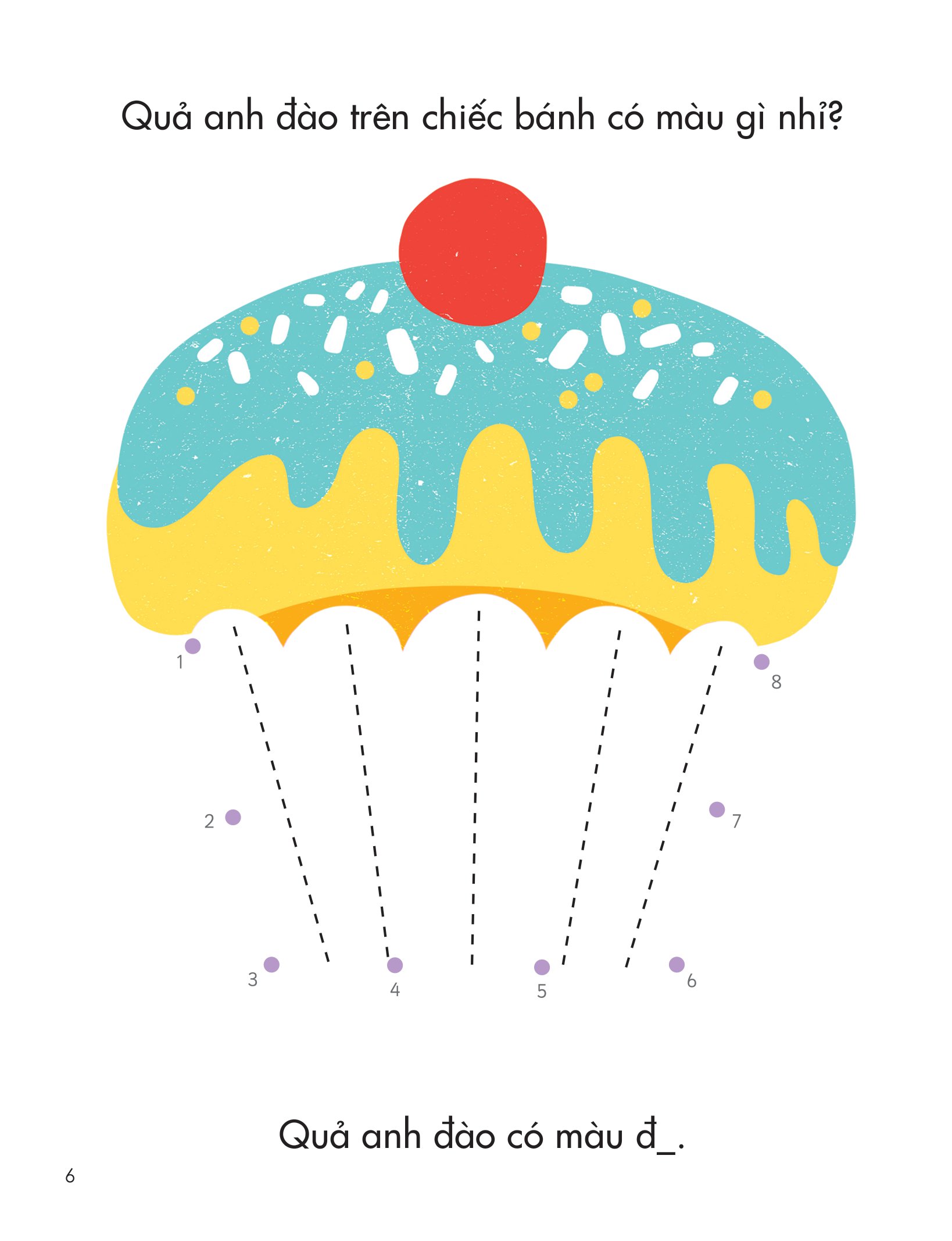 25++ hoạt động rèn luyện trí sáng tạo và tư duy cho trẻ - nối số và tô màu