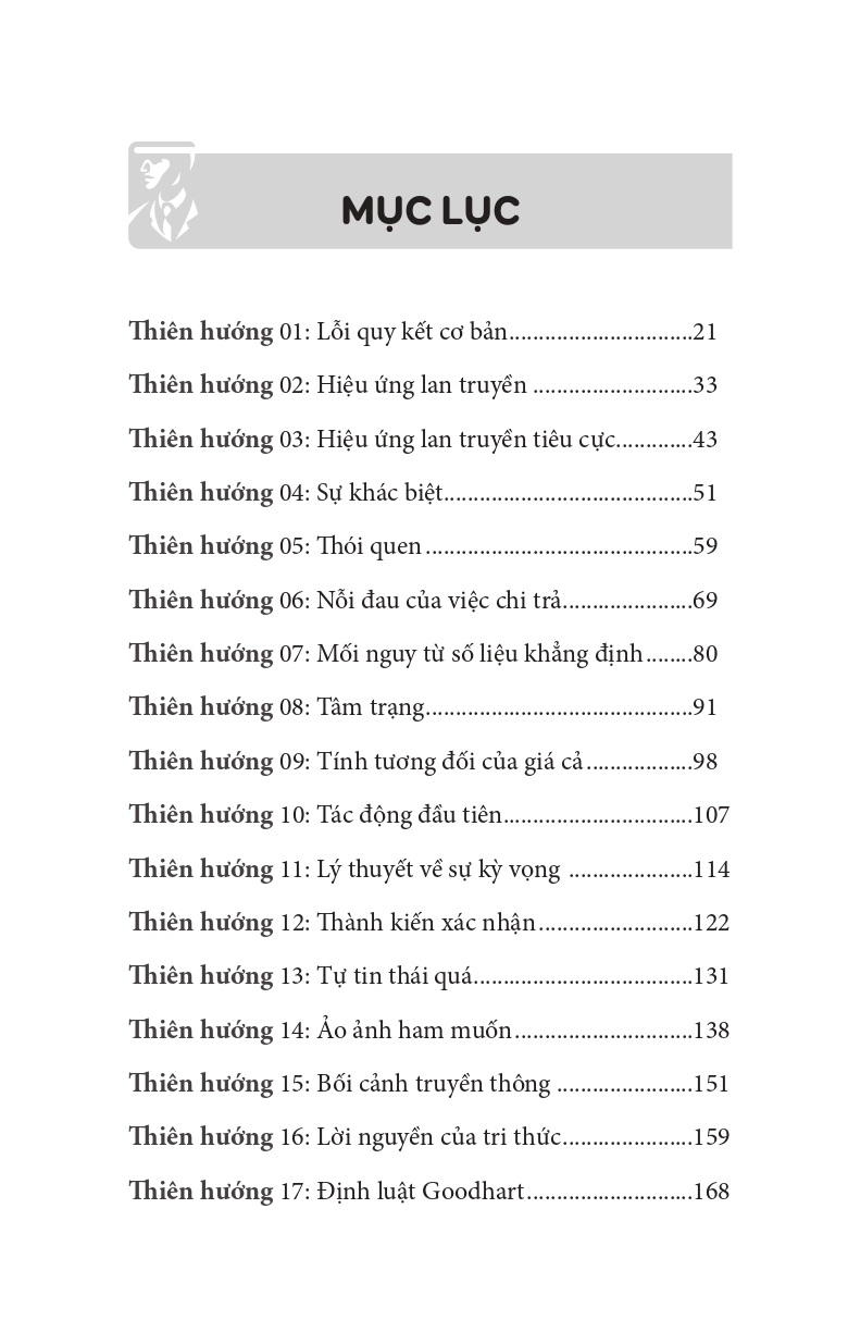 25 thiên hướng hành vi ảnh hưởng đến quyết định mua hàng