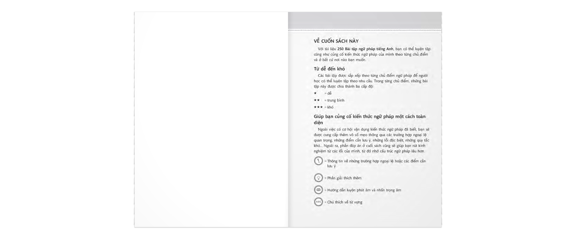 250 bài tập ngữ pháp tiếng anh - trình độ sơ và trung cấp
