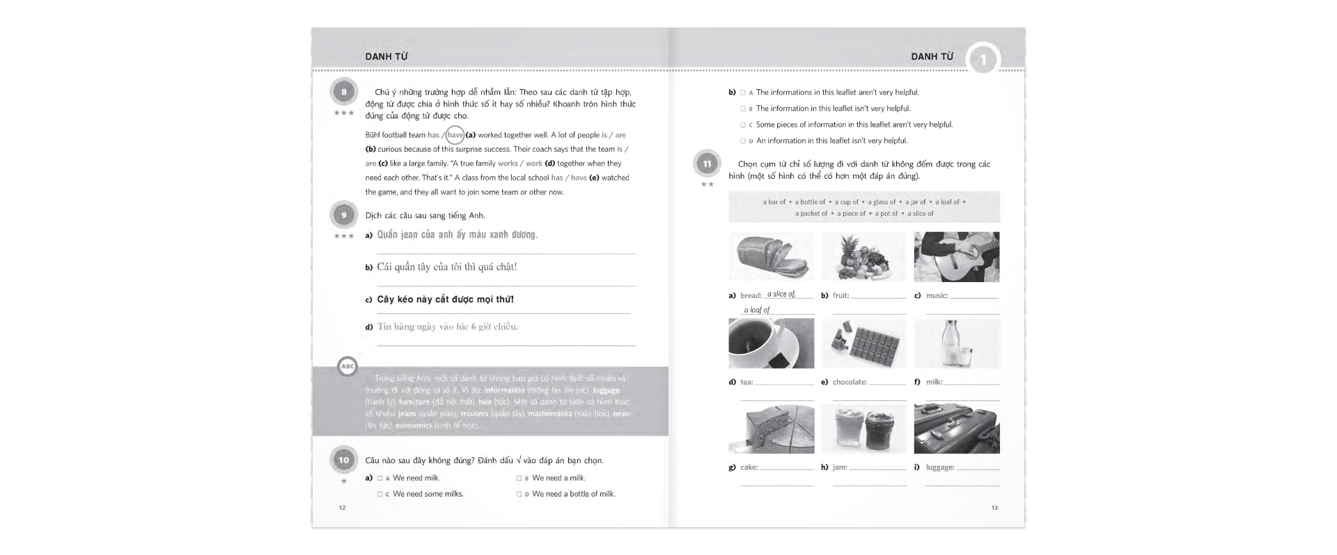 250 bài tập ngữ pháp tiếng anh - trình độ sơ và trung cấp