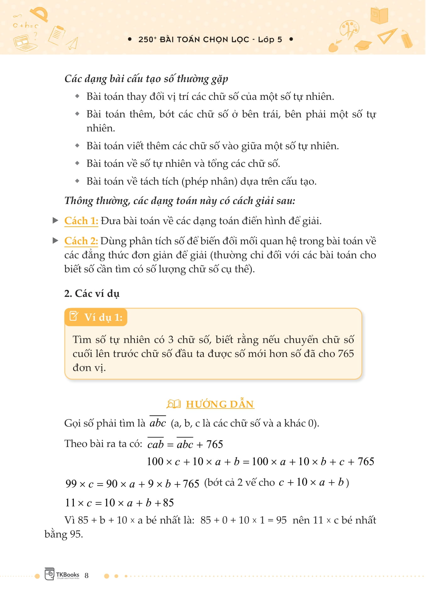 250+ bài toán chọn lọc lớp 5