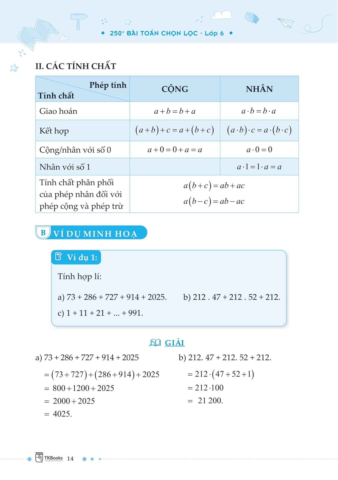 250+ Bai Toan Chon Loc Lop 6