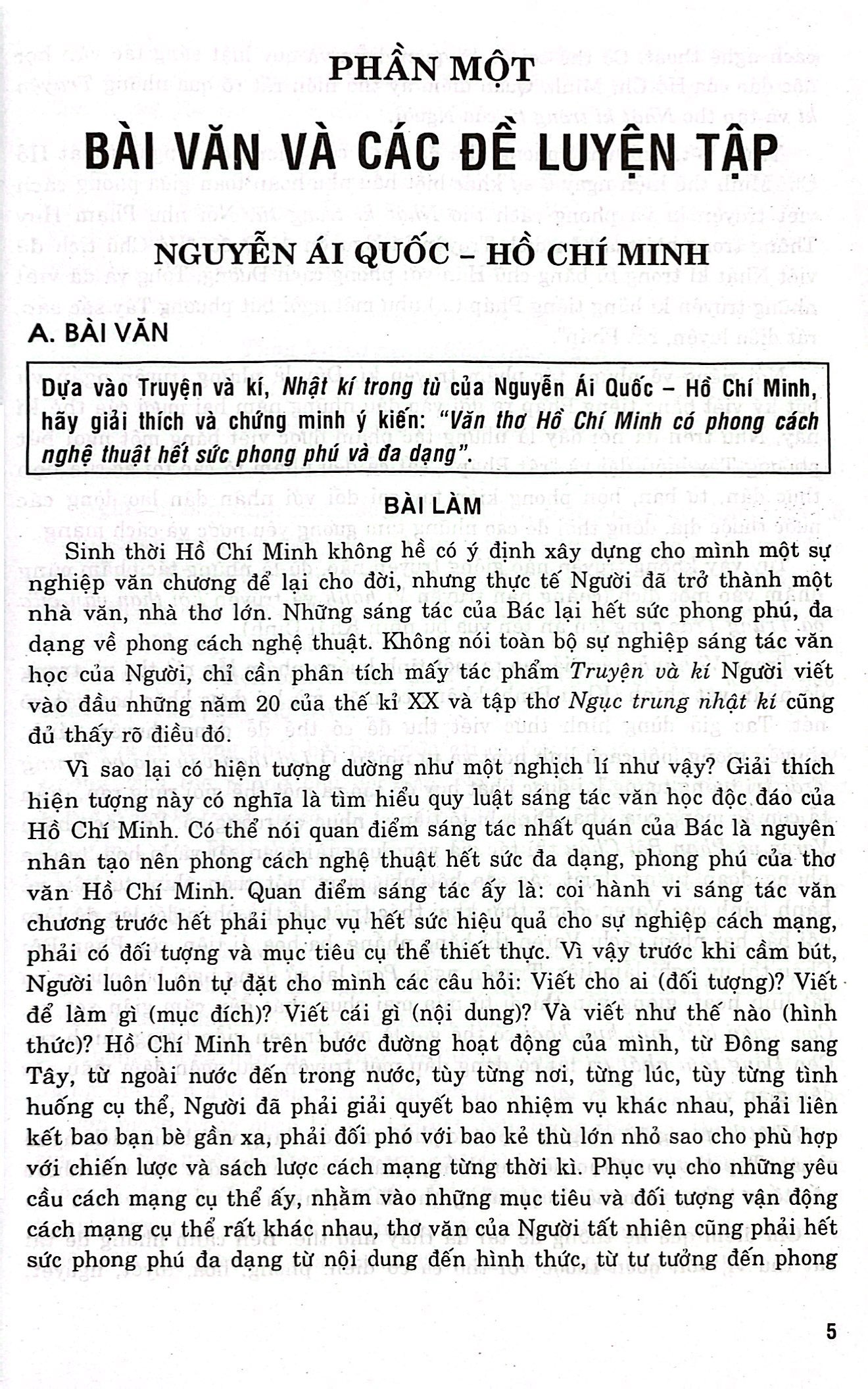 270 đề và bài văn hay 12