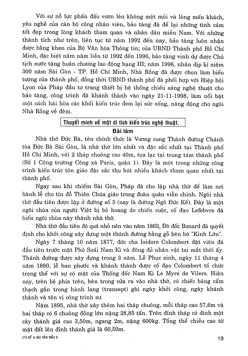 270 đề và văn mẫu 9