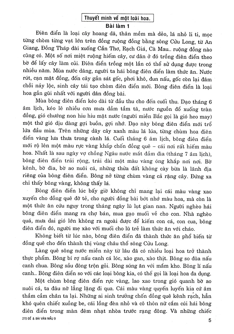 270 đề và văn mẫu 9