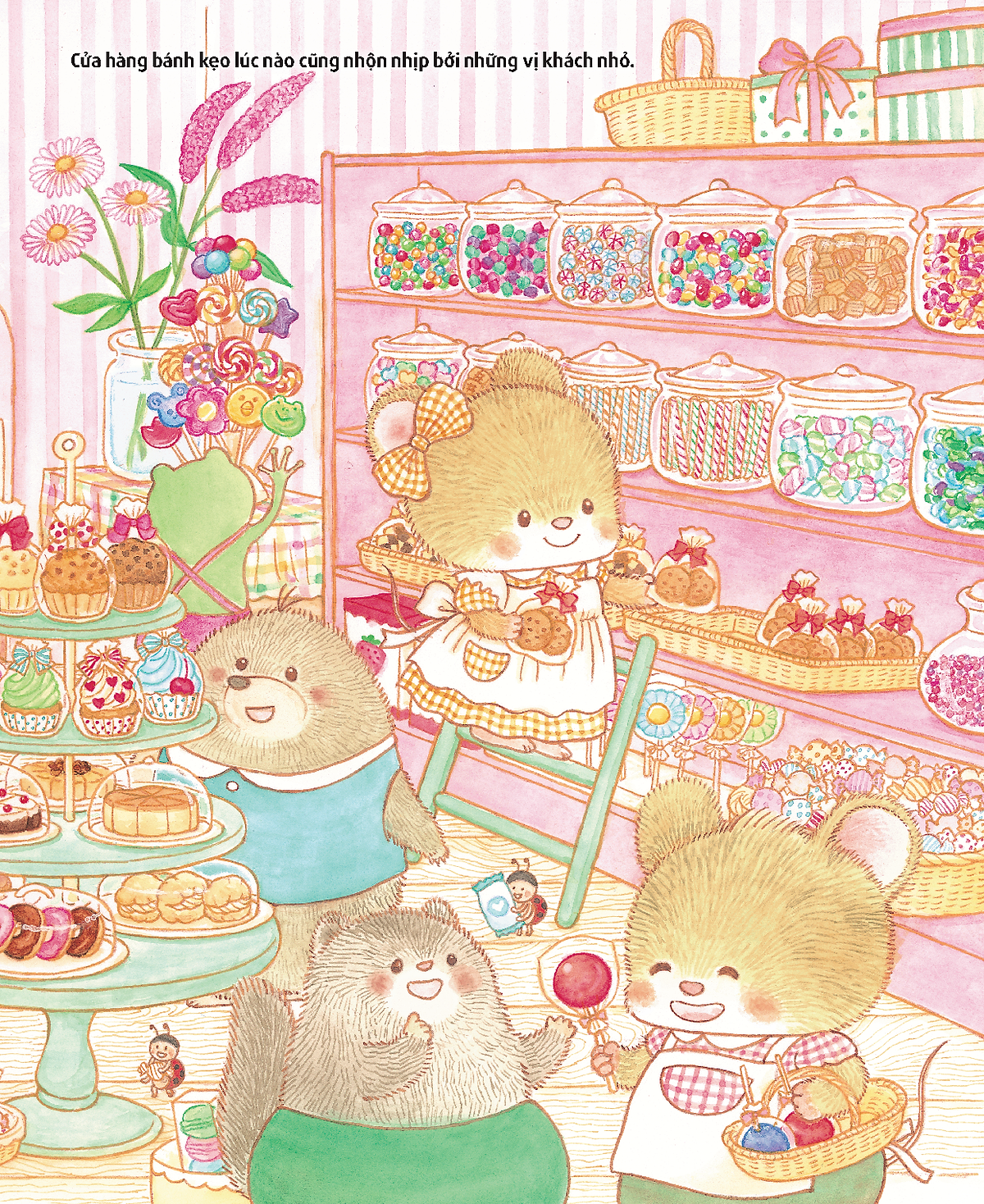 3 bạn chuột và bí mật của cửa hàng bánh kẹo