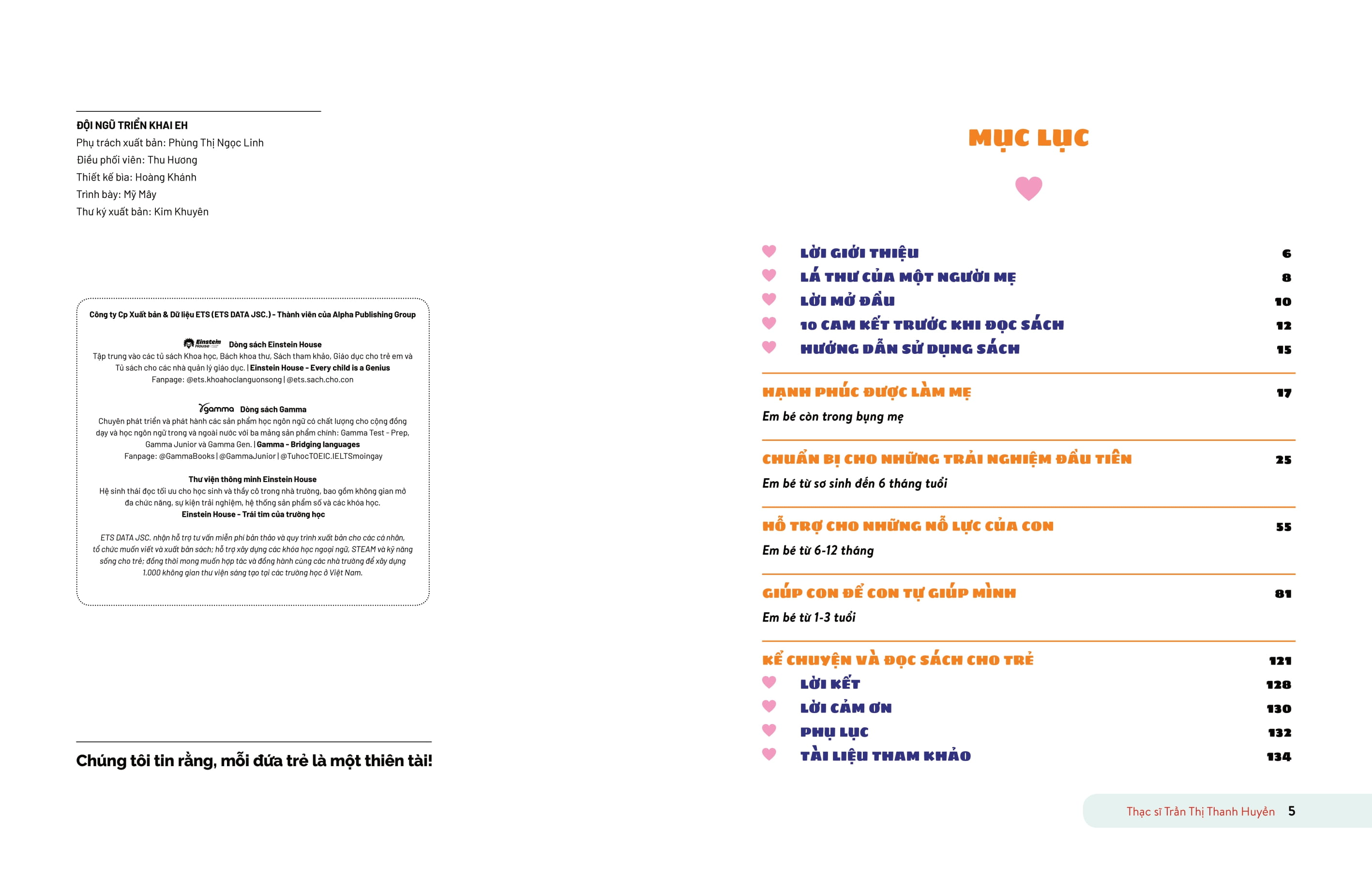 3 năm đầu đời - trải nghiệm mỗi ngày tuyệt với bên con