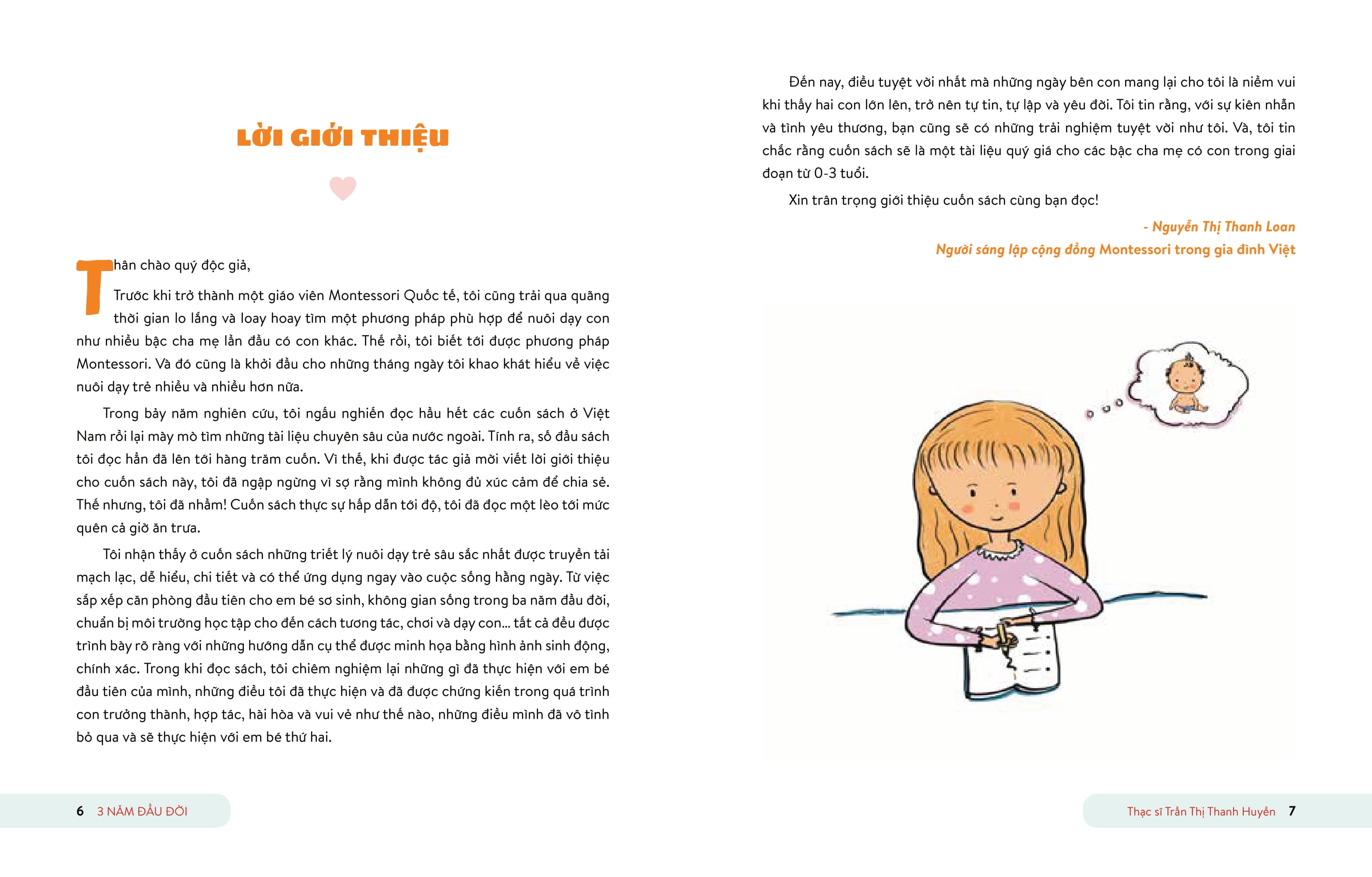 3 năm đầu đời - trải nghiệm mỗi ngày tuyệt với bên con