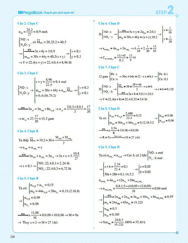 3 step - tiết lộ bí quyết 3 bước đạt điểm 8+ hóa học