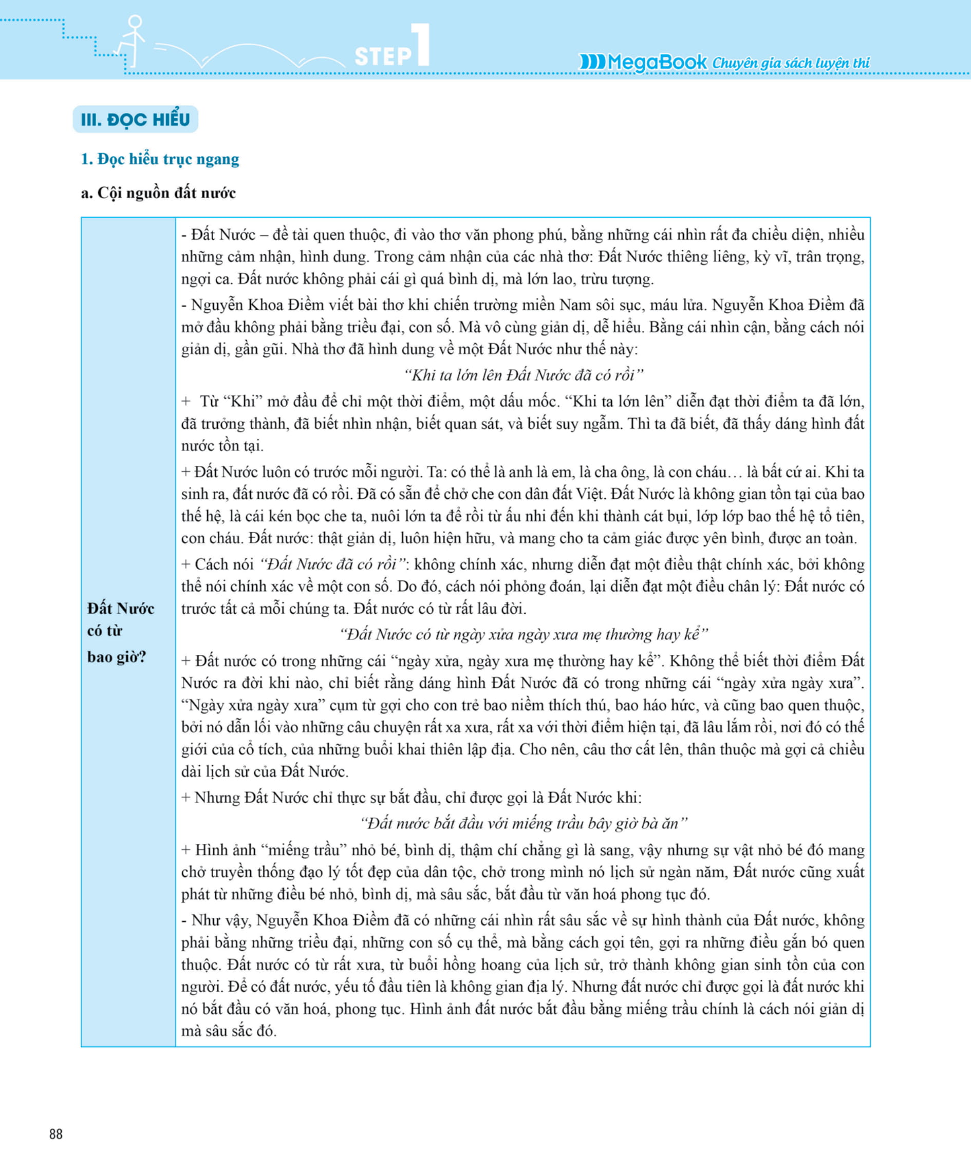 3 step - tiết lộ bí quyết 3 bước đạt điểm 8+ ngữ văn