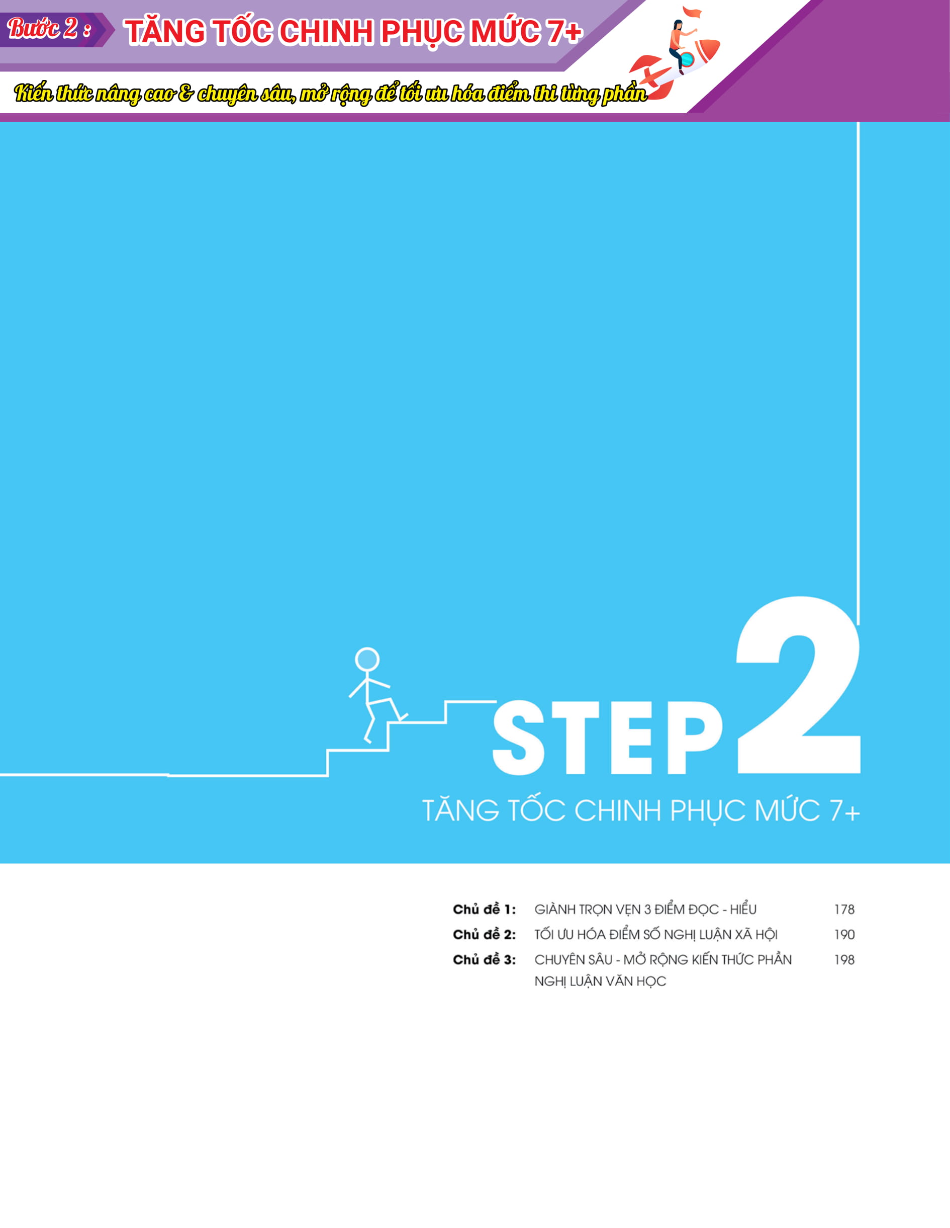 3 step - tiết lộ bí quyết 3 bước đạt điểm 8+ ngữ văn