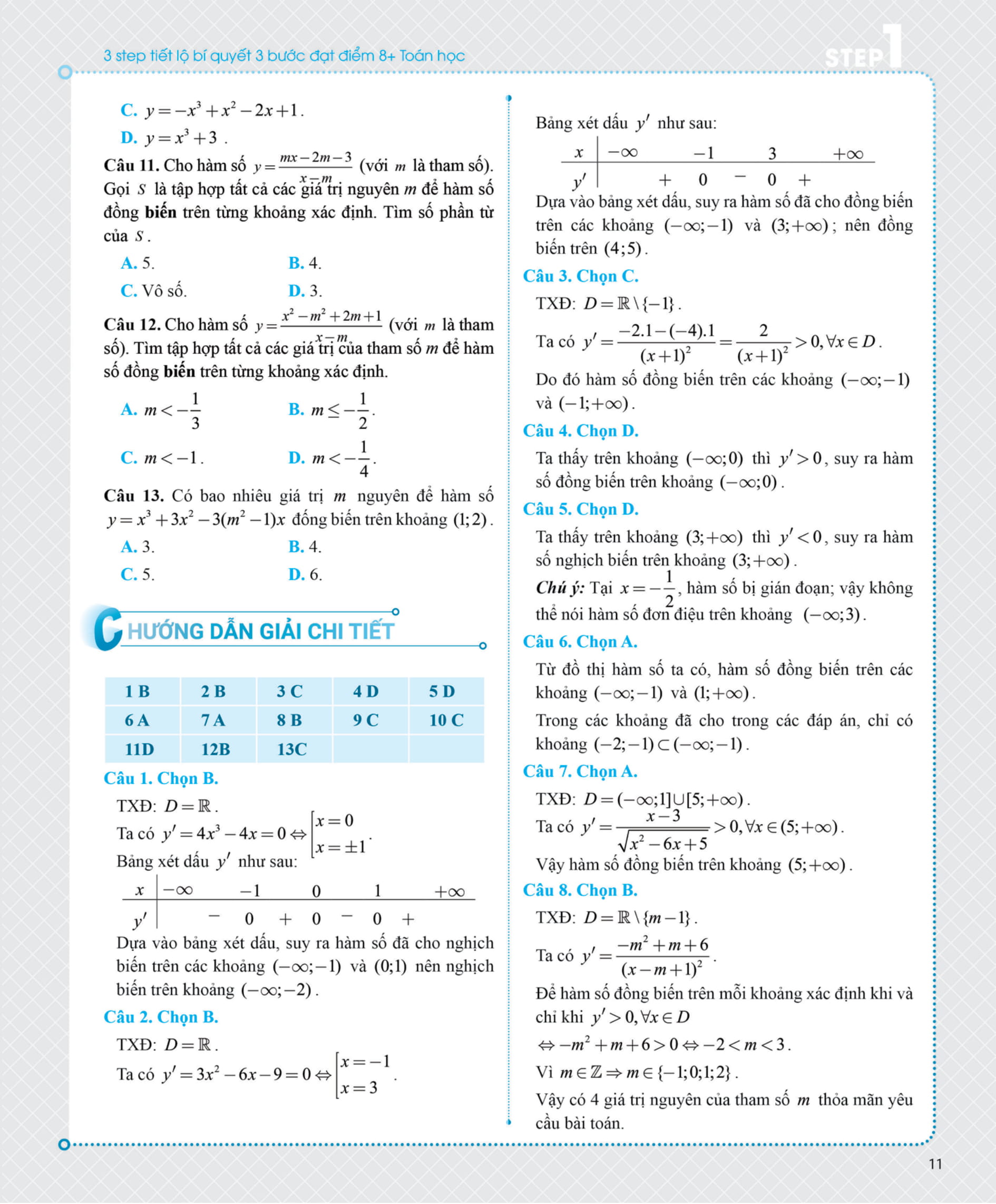 3 step - tiết lộ bí quyết 3 bước đạt điểm 8+ toán học