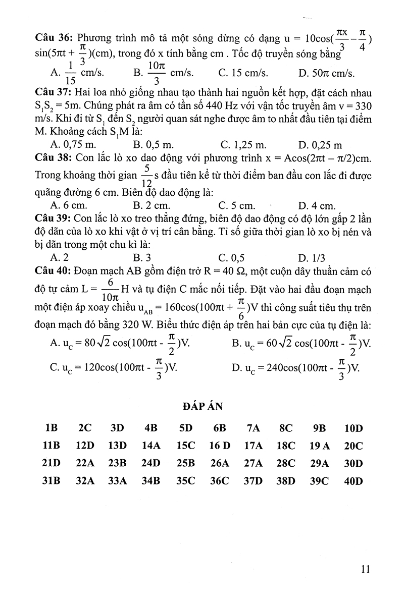 30 bộ đề trắc nghiệm luyện thi thpt quốc gia 2019 - khoa học tự nhiên (vật lí - hóa học - sinh học)