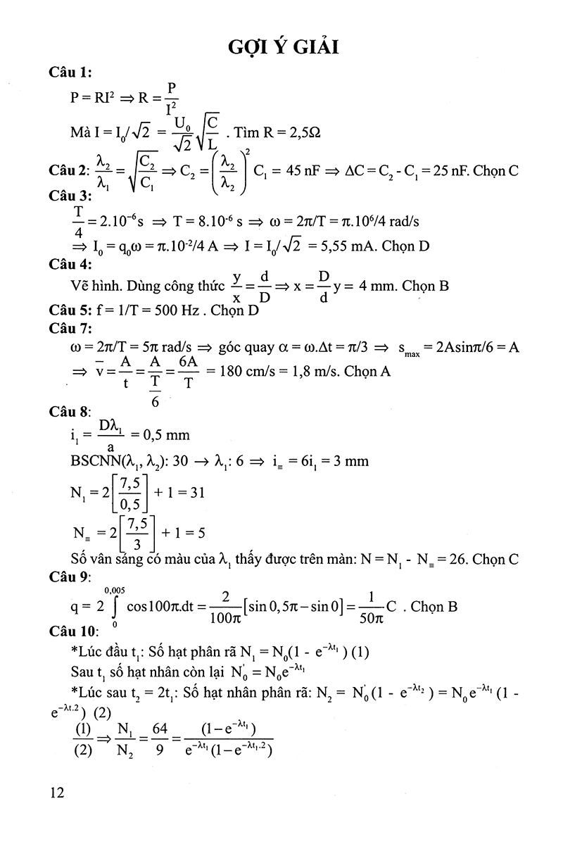30 bộ đề trắc nghiệm luyện thi thpt quốc gia 2019 - khoa học tự nhiên (vật lí - hóa học - sinh học)