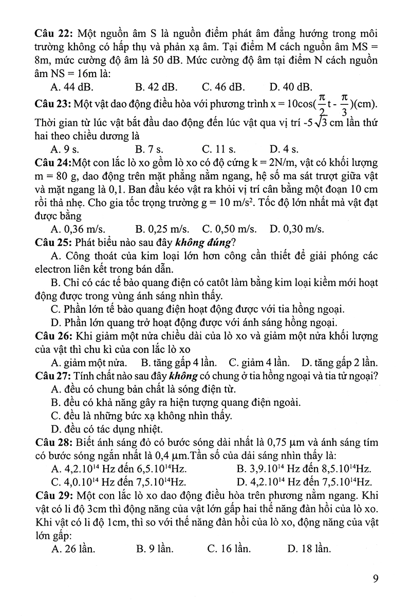 30 bộ đề trắc nghiệm luyện thi thpt quốc gia 2019 - khoa học tự nhiên (vật lí - hóa học - sinh học)