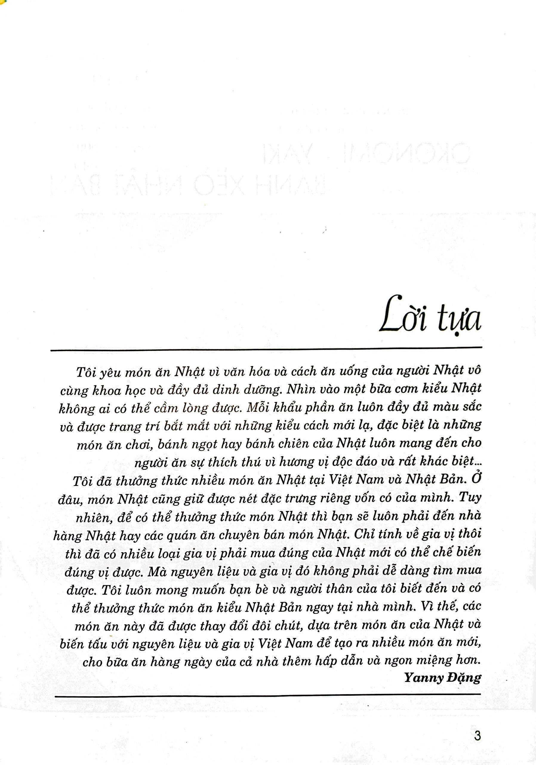 30 công thức nấu ăn của yanny - món ăn nhật đậm vị việt (2022)