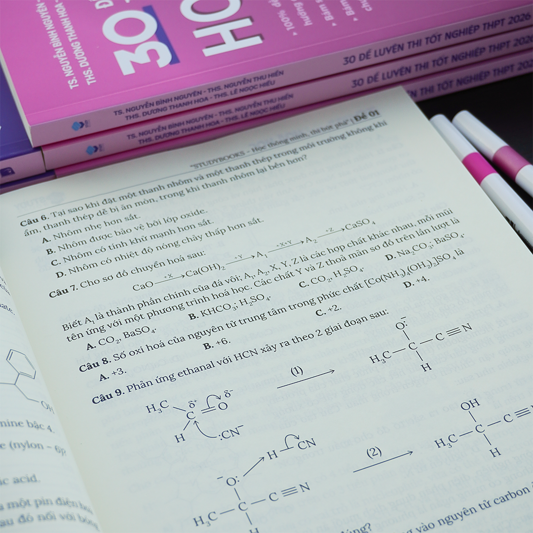 30 De Luyen Thi Tot Nghiep THPT 2026 - Hoa Hoc
