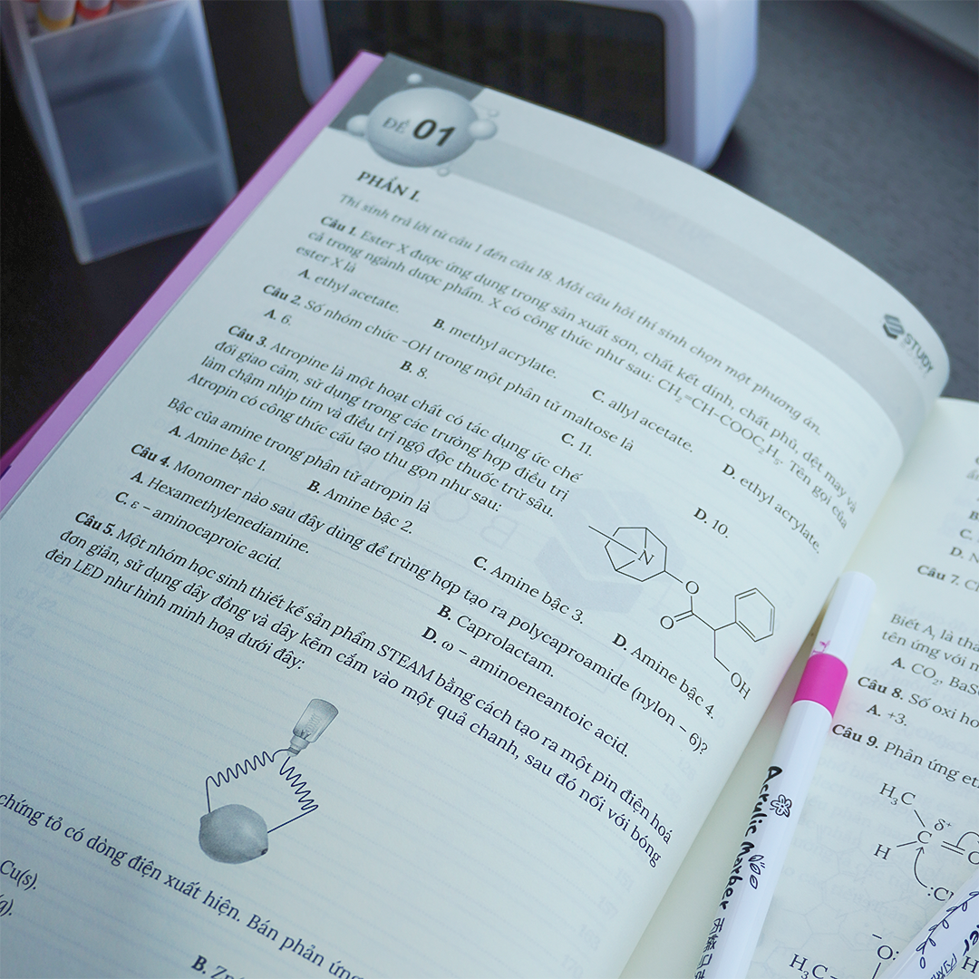 30 De Luyen Thi Tot Nghiep THPT 2026 - Hoa Hoc