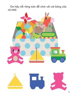 30++ hoạt động rèn luyện kỹ năng tư duy cho trẻ - ghép cặp