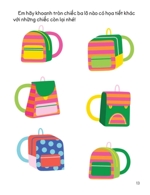 30++ hoạt động rèn luyện kỹ năng tư duy cho trẻ - ghép cặp