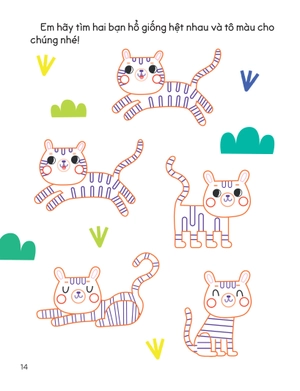 30++ hoạt động rèn luyện kỹ năng tư duy cho trẻ - ghép cặp