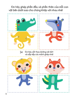 30++ hoạt động rèn luyện kỹ năng tư duy cho trẻ - ghép cặp