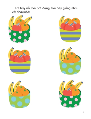 30++ hoạt động rèn luyện kỹ năng tư duy cho trẻ - ghép cặp