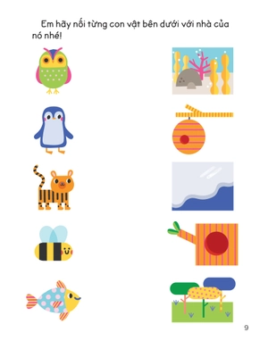 30++ hoạt động rèn luyện kỹ năng tư duy cho trẻ - ghép cặp