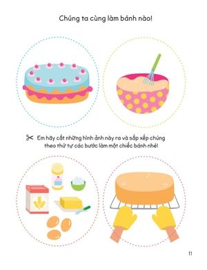 30++ hoạt động rèn luyện kỹ năng tư duy cho trẻ - sắp xếp theo thứ tự