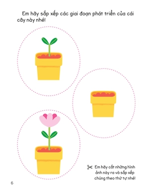 30++ hoạt động rèn luyện kỹ năng tư duy cho trẻ - sắp xếp theo thứ tự