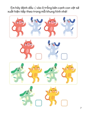 30++ hoạt động rèn luyện kỹ năng tư duy cho trẻ - sắp xếp theo thứ tự