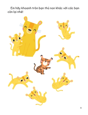 30++ hoạt động rèn luyện kỹ năng tư duy cho trẻ - tìm điểm giống nhau và khác nhau