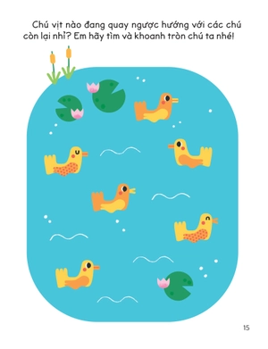 30++ hoạt động rèn luyện kỹ năng tư duy cho trẻ - tìm điểm giống nhau và khác nhau