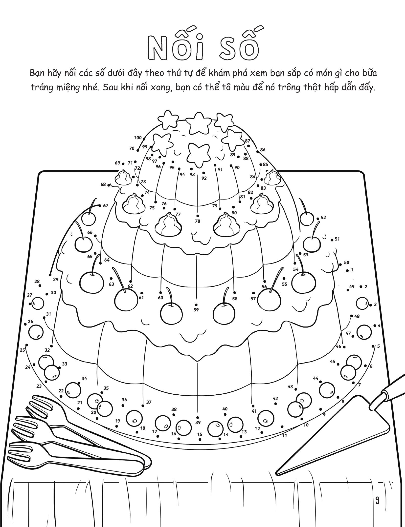 30++ hoạt động viết, vẽ, tô màu, giải đố... theo chủ đề - trò chơi cho trẻ - ở nhà hàng
