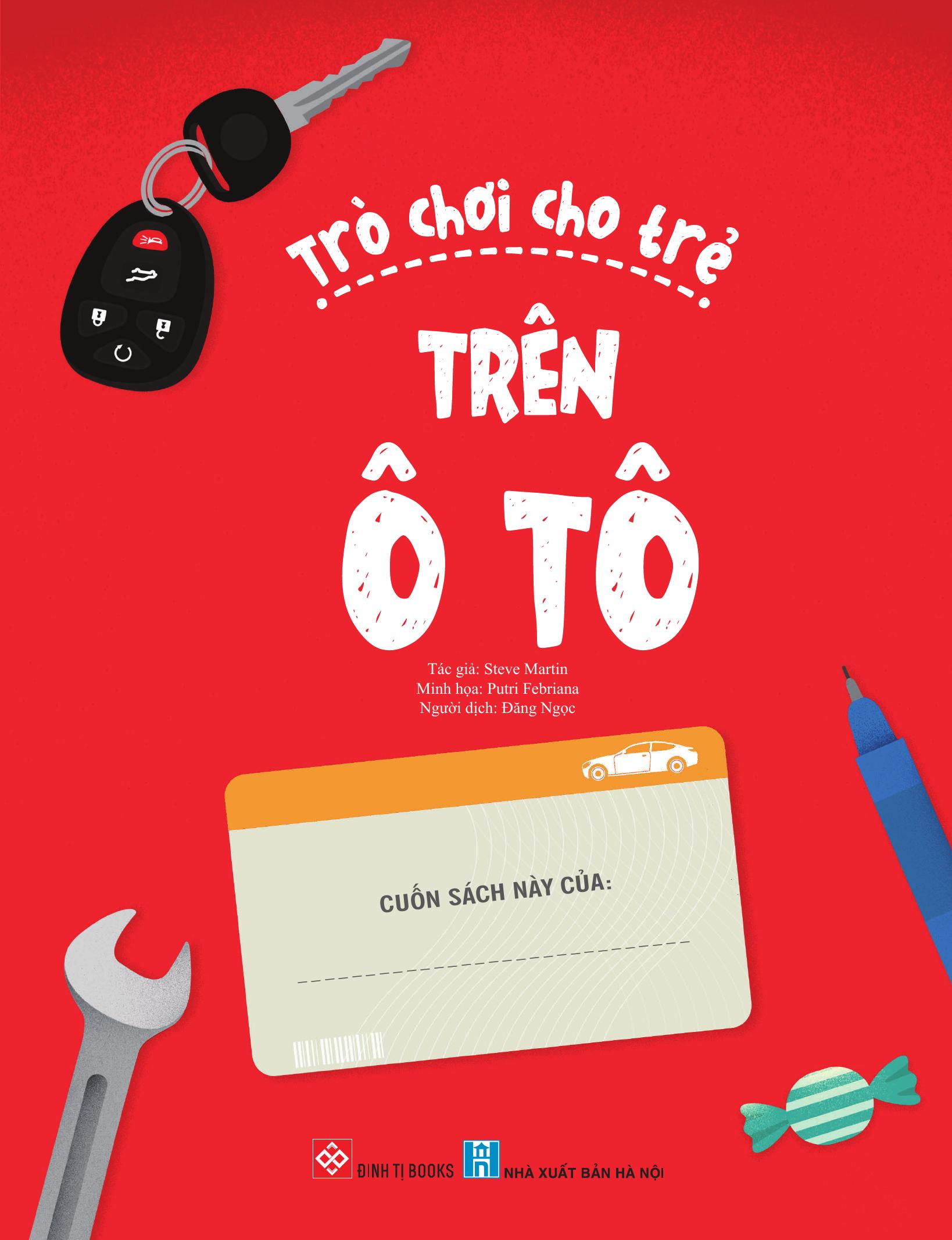 30++ hoạt động viết, vẽ, tô màu, giải đố... theo chủ đề - trò chơi cho trẻ - trên ô tô