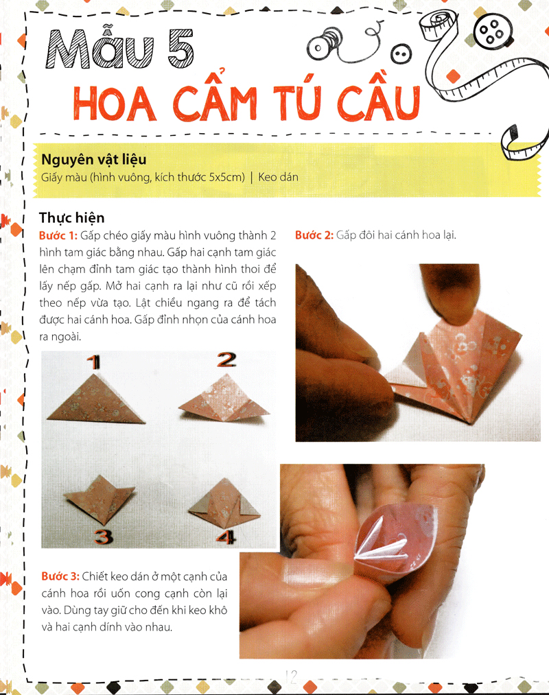 30 mẫu handmade cực xinh mẹ và bé cùng làm