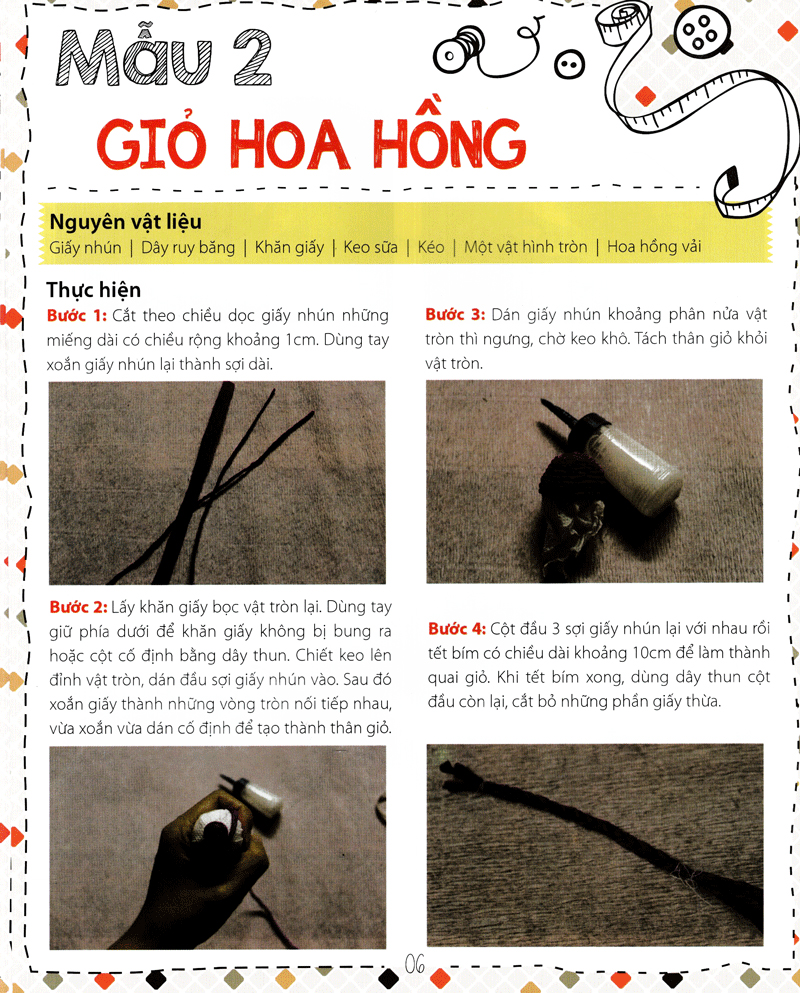 30 mẫu handmade cực xinh mẹ và bé cùng làm