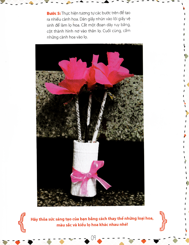 30 mẫu handmade cực xinh mẹ và bé cùng làm