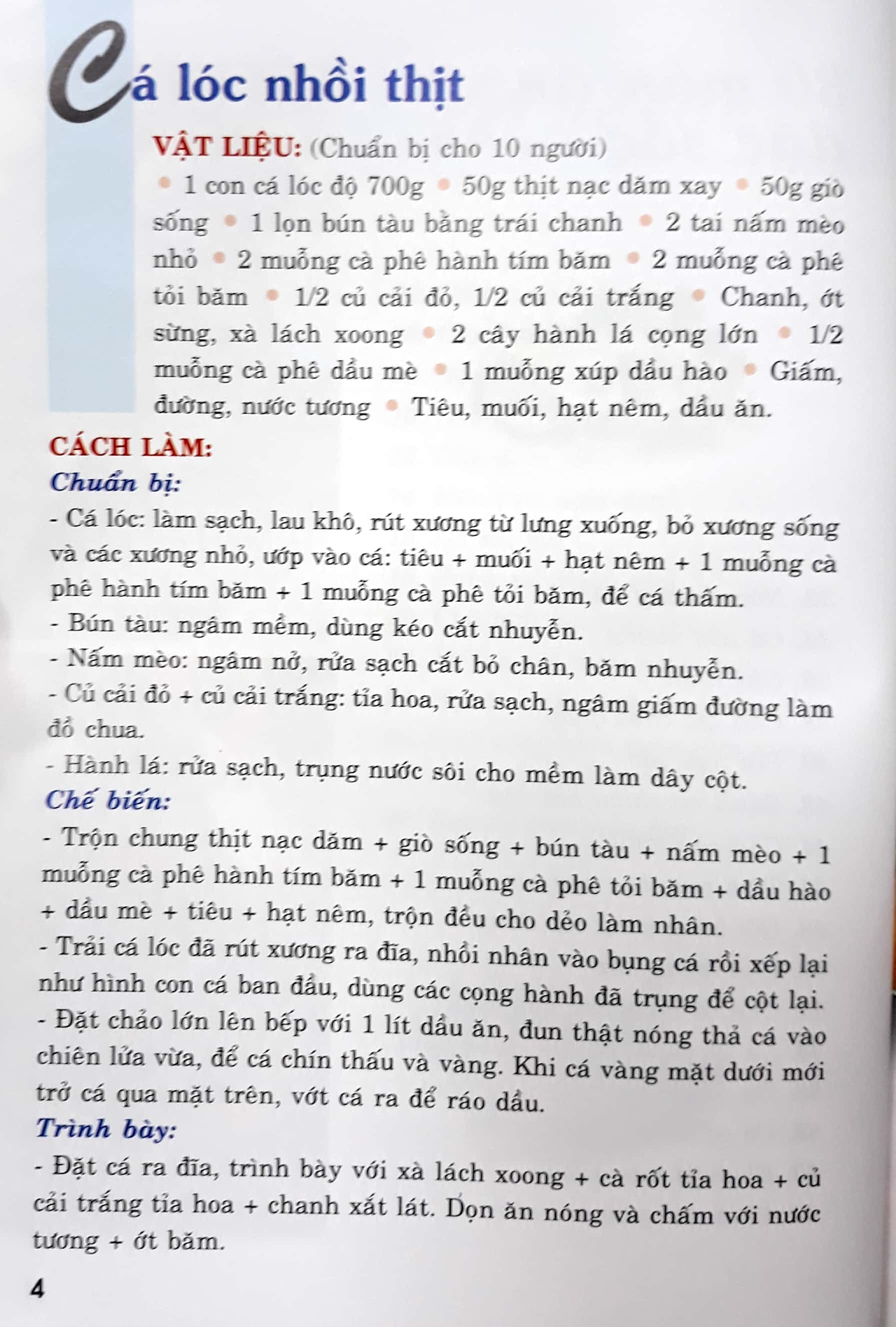 30 món ăn đặc sắc