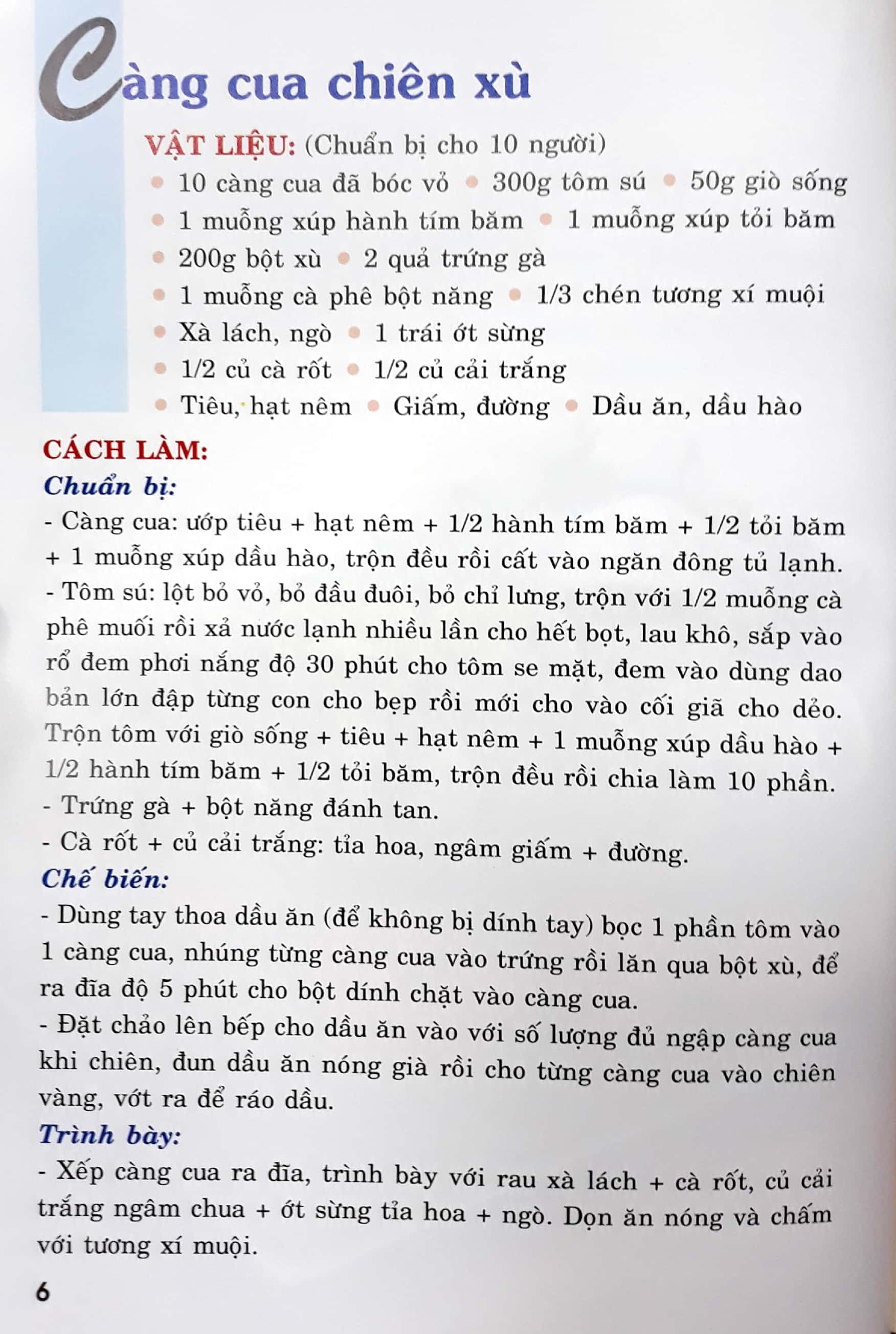 30 món ăn đặc sắc