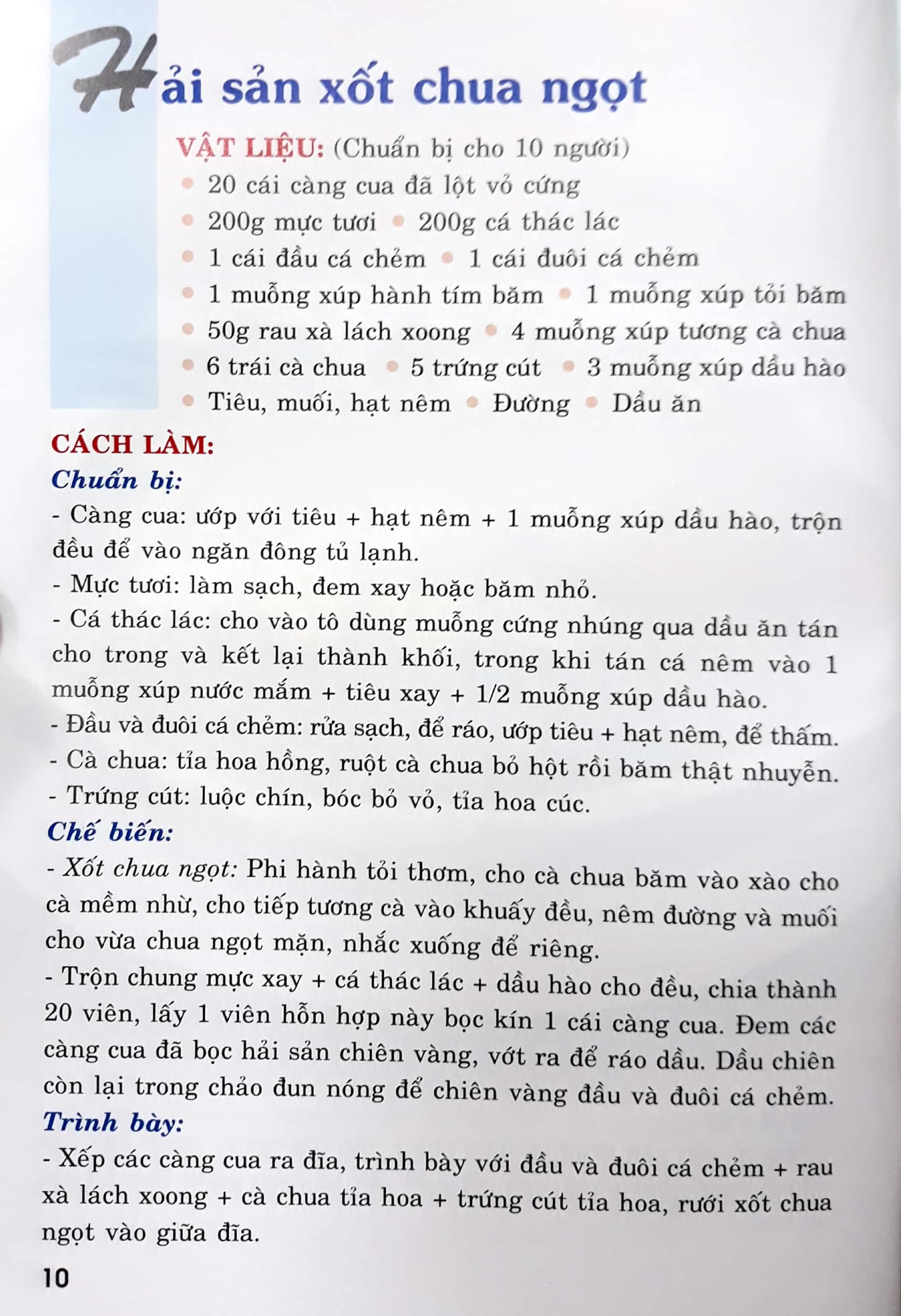 30 món ăn đặc sắc