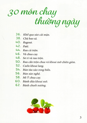 30 món chay thường ngày